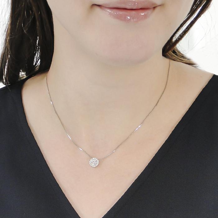 pt900 0.75ct ダイヤモンド ネックレス 送料無料 レディース プラチナ