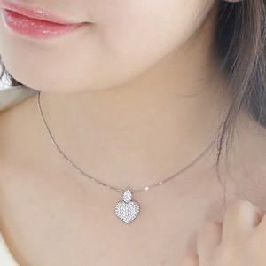 pt900 プラチナ ダイヤモンド ダイヤ ネックレスペンダント パヴェ 