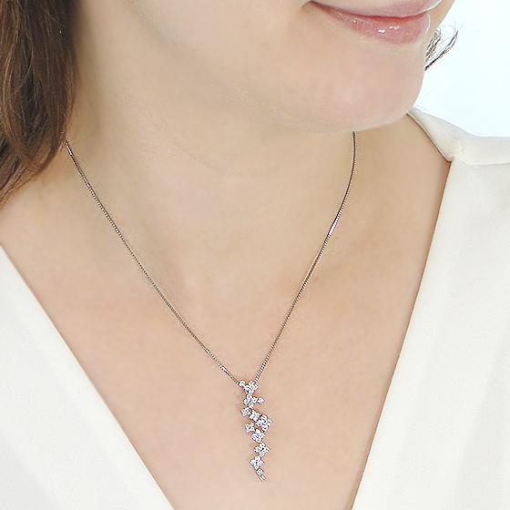 pt900 1.0ct プラチナ ダイヤモンド ペンダント ジュエリー ダイヤ 