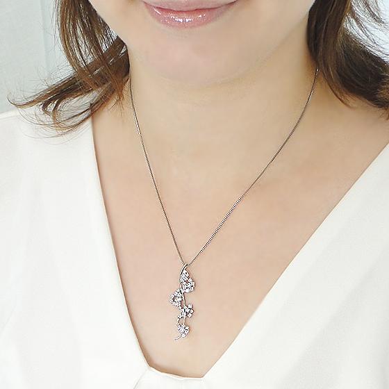 pt900 1.0ct プラチナ ダイヤモンド ペンダント ジュエリー ダイヤ 