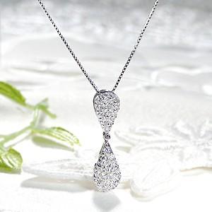 K18WG0.3ct ２WAY ダイヤモンド ネックレスの画像