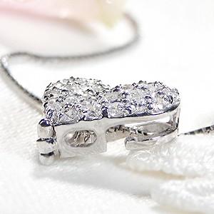 K18WG0.3ct 2WAY ダイヤモンド ネックレス : グッドラックジュエリー 