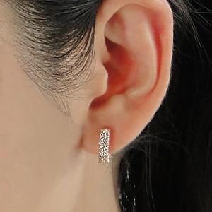 K18 PG 0.5ct ダイヤモンド フープ ピアス ゴールド 遮断式 送料 K18 PG 0.5ct ダイヤモンド フープ ピアス ゴールド 遮断式 送料