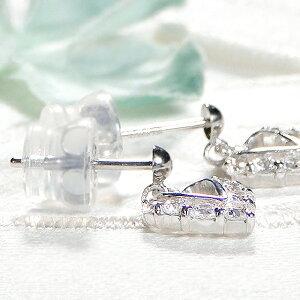 プラチナ Pt900 0.3ct ハート ダイヤモンド ピアス 送料無料 ダイヤ 