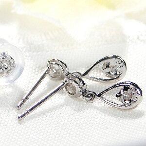 Pt900 0.20ct ダイヤモンド ピアス ダイヤ プラチナ 可愛い 0.20