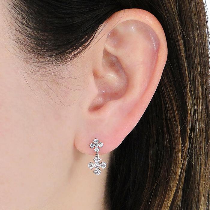 Pt900 1.00ct ダイヤモンド スタッド ピアス 送料無料 1カラット
