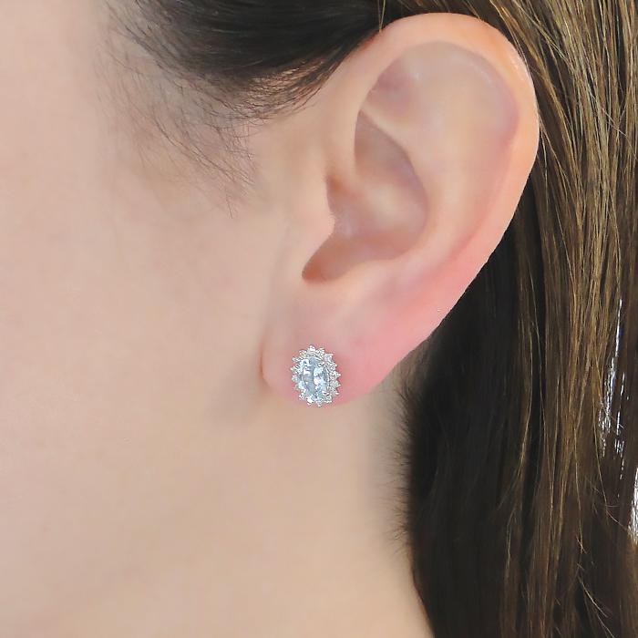 美石☆天然アクアマリンダイヤモンド ピアス PT900 Pt900 アクアマリン ダイヤモンド ピアス 送料無料 PT プラチナ