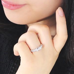 pt900 プラチナ 指輪 リング 0.50ct 一粒 ダイヤモンド ダイヤ GUR1008の画像