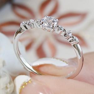 pt900 プラチナ ダイヤモンド ダイヤ 指輪 リング 0.26ct SIクラス 