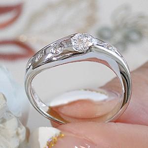pt900 プラチナ ダイヤモンド ダイヤ 指輪 リング SIクラス 0.5ct