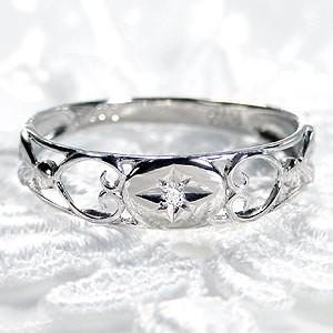 ダイヤモンドリング リング 指輪 ダイヤモンド ダイヤ プラチナ pt900 プラチナ900 レーシー 華奢 透け感 4月 誕生石 GUR1139PT | 