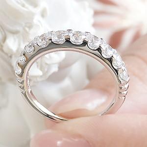 ダイヤモンドエタニティリング　プラチナ台1カラット 楽天市場】ダイヤモンド指輪 エタニティリング 1カラット