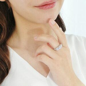 プラチナ 1カラット pt900 1ct ダイヤモンド リング 送料無料 ダイヤ リング プラチナ Hカラー SI フラワー 花 お花 指輪 記念 結婚 ダイア 婚約 GUR1181の画像