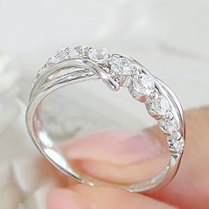pt900 プラチナ ダイヤモンド ダイヤ 指輪 リング 0.5ct テン