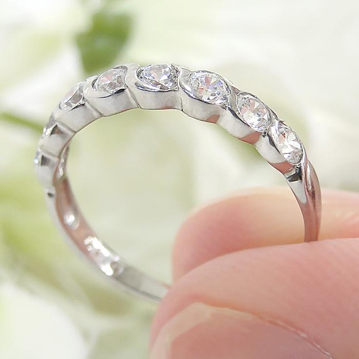 Pt900 0.4ct ダイヤモンド ピンキー リング 送料無料 プラチナ