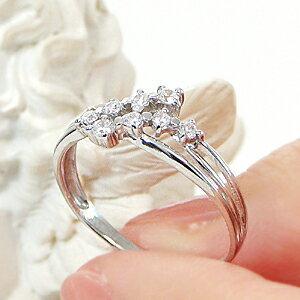 Pt900 0.17ct ダイヤモンド リング ジュエリー プラチナ ダイヤ 0.17 