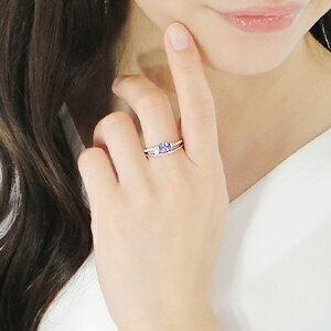 Pt900 タンザナイト ダイヤモンド リング プラチナ 2連 2列 タンザニア