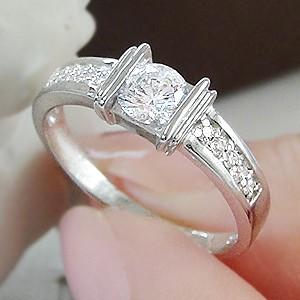 pt900 プラチナ ダイヤモンド ダイヤ 指輪 リング エタニティ 0.6ct 重ねづけ Hカラー SI2 GOODカット 大粒 一粒 GUR1273CGL |  | 03