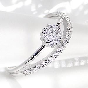 ★2.10ct以上★すべて0.3ctUP✨ダイヤモンドハーフエタニティリング指輪 ☆2.10ct以上☆すべて0.3ctUP✨ダイヤモンドハーフエタニティリング指輪