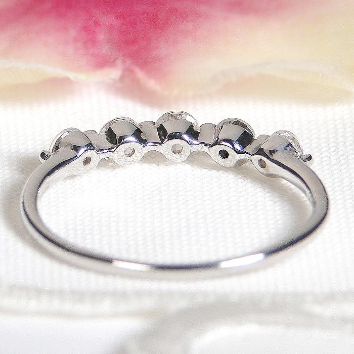 pt900 0.5ct ダイヤモンド エタニティリング 送料無料 ダイヤ プラチナ