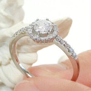 pt900 0.5ct ダイヤモンド リング ジュエリー 指輪 婚約 プラチナ