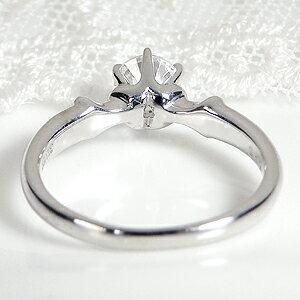 pt900 0.50ct ダイヤモンド リング 中央宝研鑑定書付 プラチナ ダイヤ 一粒 指輪 0.5カラット 大粒 人気 レディース ギフト プレゼント ４月 誕生石 GUR1363の画像