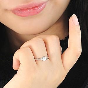 pt900 プラチナ ダイヤモンド ダイヤ 指輪 リング 一粒 大粒 0.50ct I-1クラス 誕生石 4月 GUR1381の画像