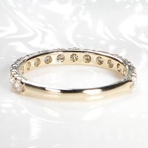 ダイヤモンドリング ダイヤモンド リング 指輪 エタニティ 1カラット Hカラー SIクラス 18k 18金 ゴールド GUR1503K18の画像