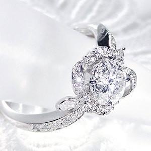 ダイヤモンド リング プラチナ 2カラット 指輪 ダイヤ 豪華 大粒 2.0ctUP GUR1504｜good-luck-store｜02