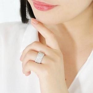 ダイヤモンドリング リング ダイヤモンド 指輪 パヴェ 2カラット プラチナ 2.0ct 豪華 GUR1505 |  | 02