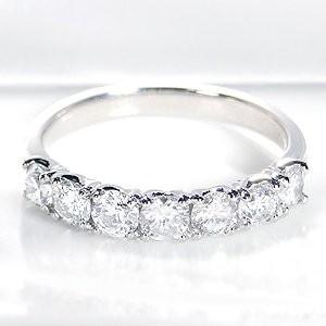 ダイヤモンド エタニティ リング プラチナ 1カラット ダイヤ シンプル pt900 指輪 1.0ct GUR1507