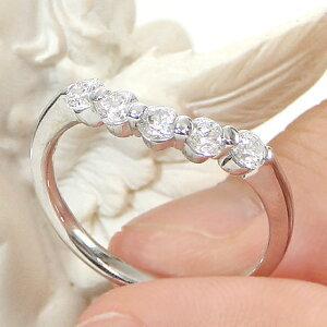 pt900 0.5ct ダイヤモンド リング ダイヤ プラチナ 重ねづけ 指輪
