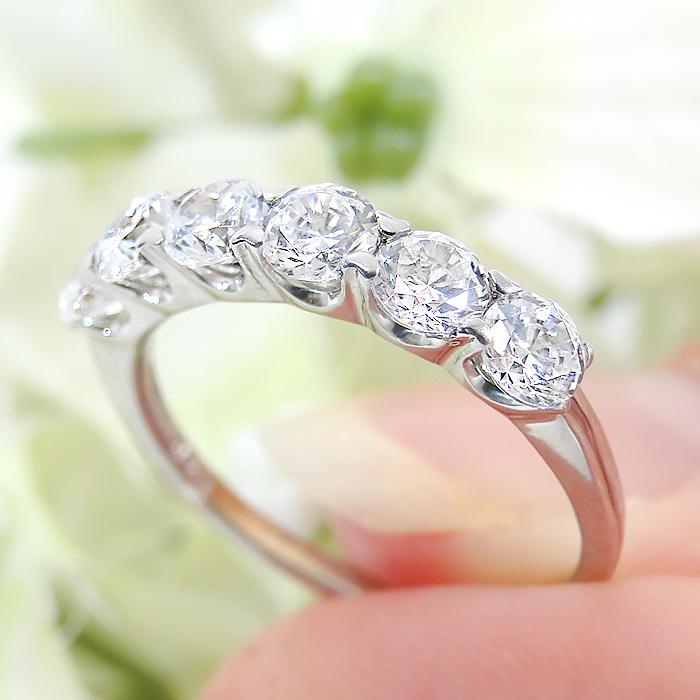 Pt900 1.2ct ダイヤモンド リング 送料無料 指輪 プラチナ ダイヤ