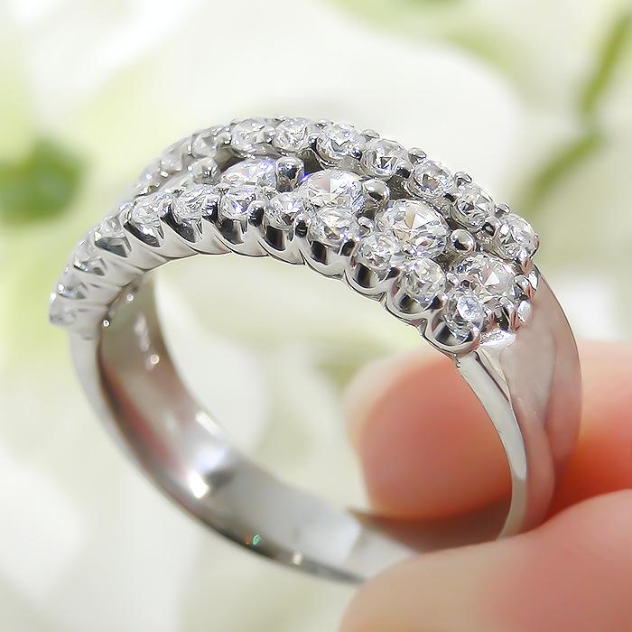 Pt900 1.00ctダイヤモンドリング Pt900 ダイヤモンド リング 1.00ct — セルビーオンラインストア