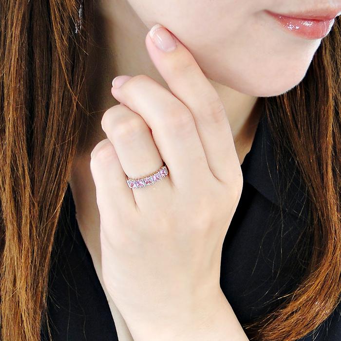Pt900 0.6ct ピンクサファイア リング 送料無料 プラチナ PT