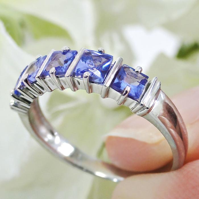 Pt900 0.7ct タンザナイト リング 送料無料 プラチナ PT900 タンザ