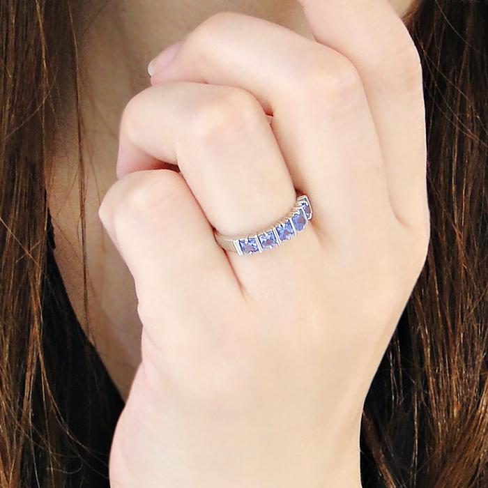 Pt900 0.7ct タンザナイト リング 送料無料 プラチナ PT900 タンザ