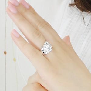 pt900 プラチナ ダイヤモンド ダイヤ 指輪 リング クローバー パヴェ 1カラット 1.0ct 四葉 GUR930の画像