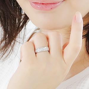 K18 WG ゴールド ダイヤモンド ダイヤ 指輪 リング シンプル 0.30ct