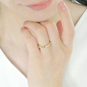 K18YG ダイヤモンド リング ダイヤモンド ダイヤ 重ねづけ 指輪 レディース アクセサリー ギフト プレゼント イエロー ゴールド ゴールド 4月 誕生石 GUR968の画像