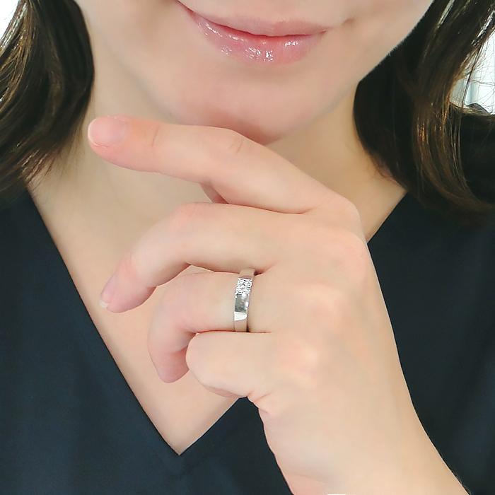 Pt900 0.16ct ダイヤモンド リング 送料無料 プラチナ Pt ダイア  Hカラー SIクラス シンプル 4月 誕生石 人気 指輪 レディース ギフト プレゼント GUR985-Ptの画像
