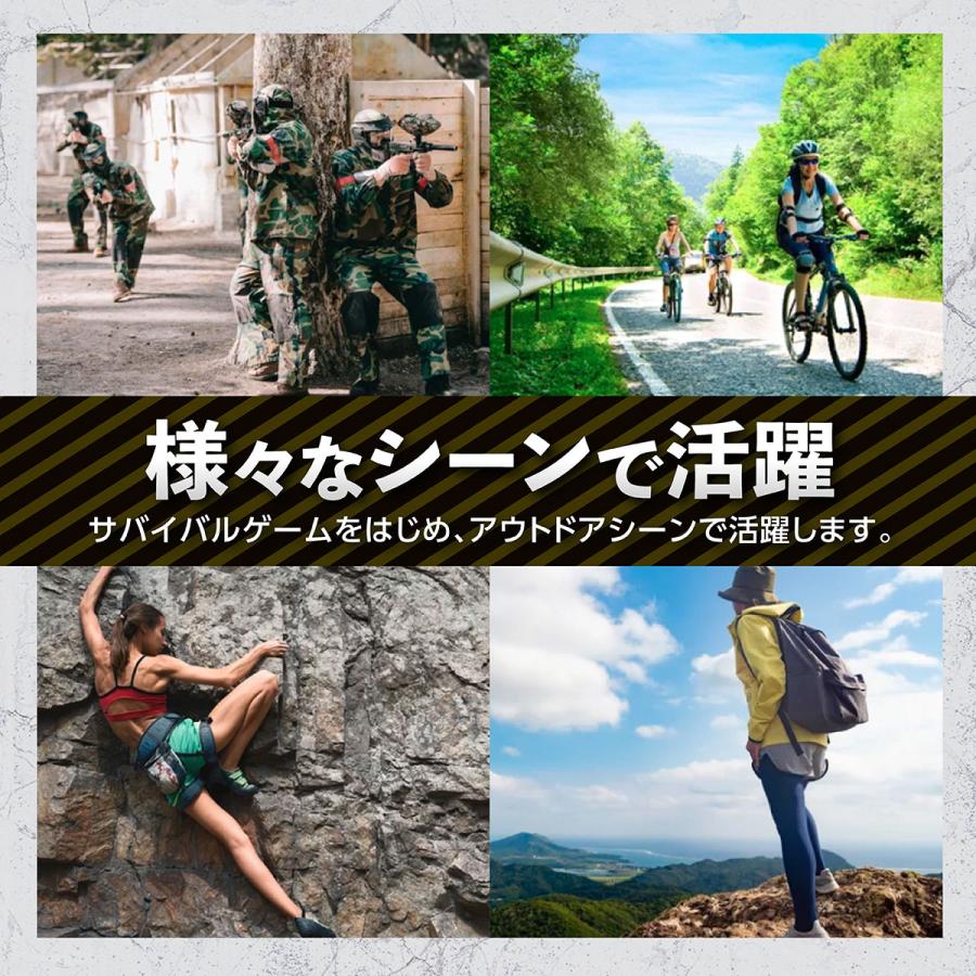 タクティカルベルト ミリタリーベルト サバゲー メンズ アウトドア 作業 キャンプ 登山ワンタッチ バックル コブラバックル ナイロン |  | 13