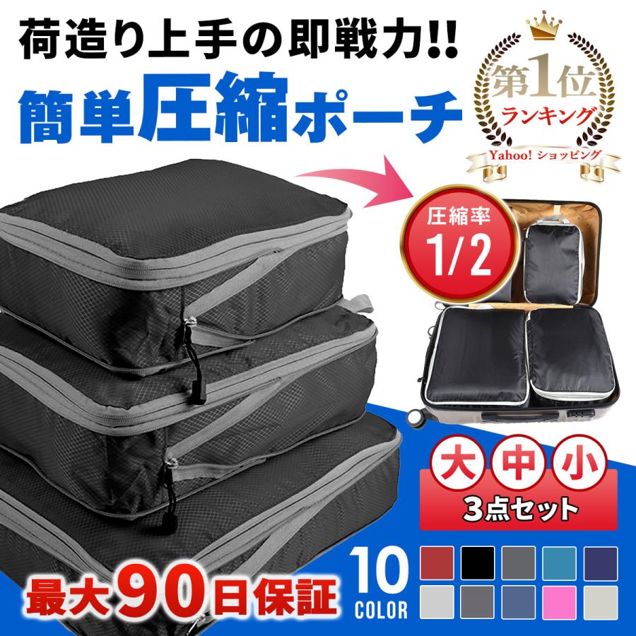【送料無料】トラベルポーチ 圧縮 10点セット 旅行用圧縮袋【2024最新型】スペース50%節約 スーツケース 衣類仕分け収納 防水 軽量 丈夫なファスナー圧縮 パッキングポーチ シューズバッグ付き 出張 旅行 便利グッズ 色：ブラック、サイズ：10点 Amazon.co.jp: トラベルポーチ 圧縮 セット 旅行用圧縮袋 10点セット 【2025年最新型】 旅行圧縮バッグ パッキングポーチ 可変スペース  圧縮で衣類スペース約60％節約 圧縮ポーチ 洗面用具 旅行用 出張 衣類 整理 便利グッズ 靴用 下着収納 小物入れ (グレー) : ファッション 