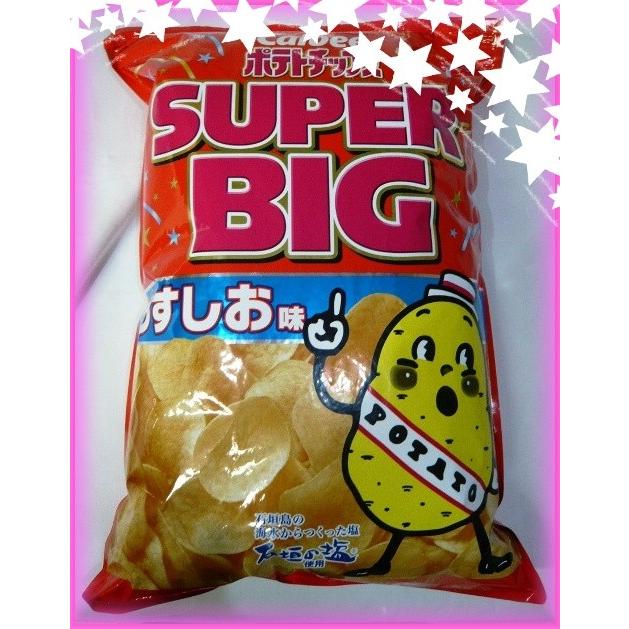 カルビー ポテトチップス うすしお味500g 特大サイズ Calbee SUPER