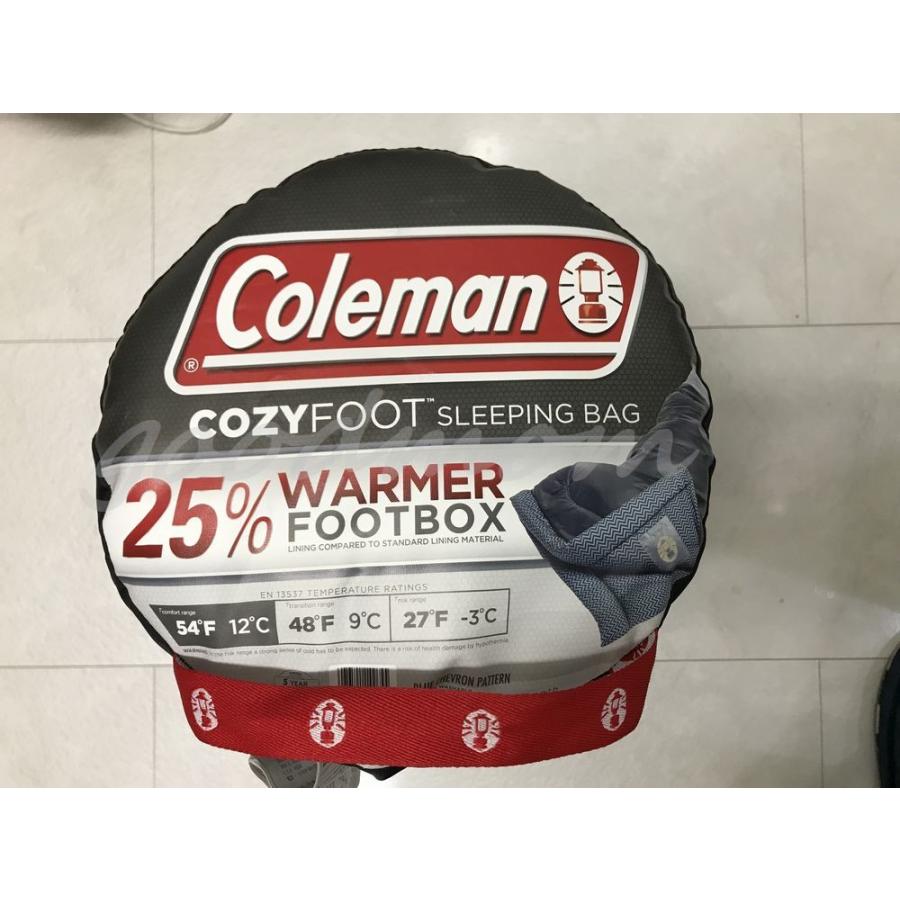 快適温度12度 Coleman コールマン 寝袋 ブルー 封筒型 コージーフット スリーピングバッグ Cozyfoot Sleeping Bag コストコ グッドマム 通販 Yahoo ショッピング