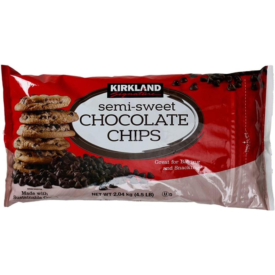 チョコレートチップス 2.04KG/4.5LB チョコチップカークランド