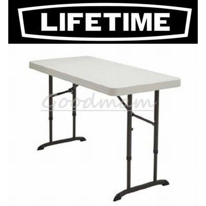 4Footライフタイムテーブル4人掛け LIFETIME 高さ調整可能 4Footライフタイムテーブル4人掛け LIFETIME 高さ調整可能