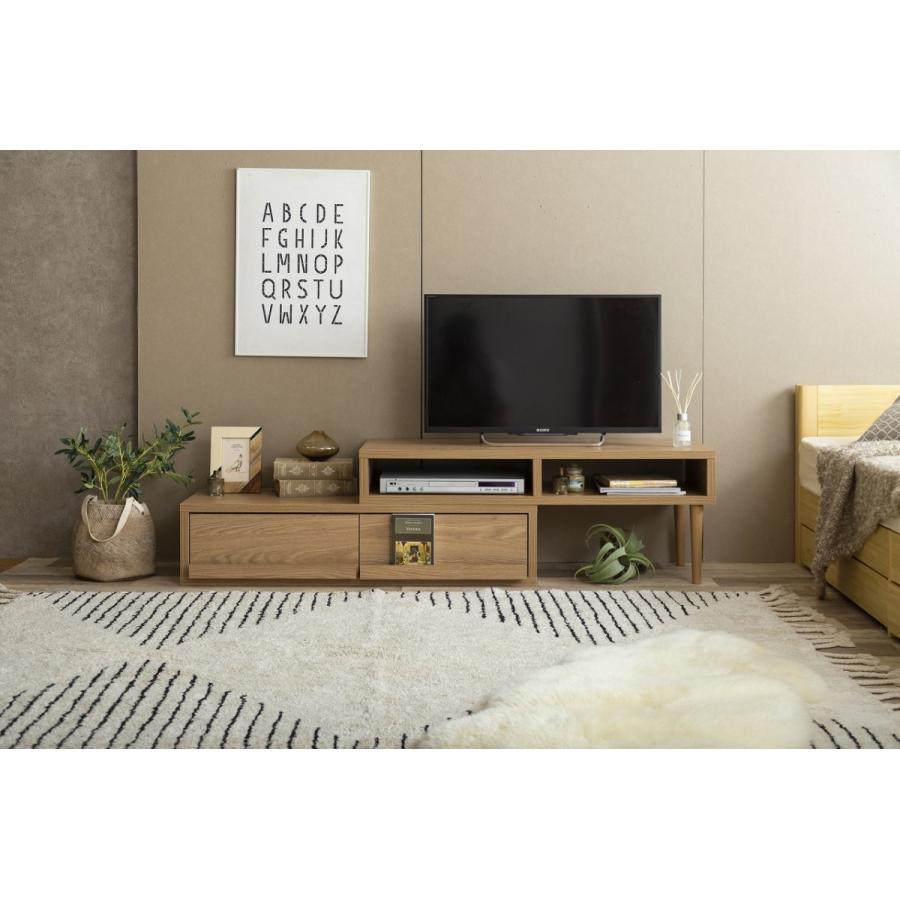 無垢材造りのスライドテレビ台 　　AVボード テレビ台 テレビボード スライドAVボード 木製 : Good Mark - 通販