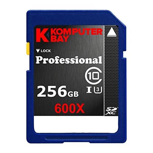 海外並行輸入正規品 Professional Komputerbay 256 Fla 600X U3 UHS-I, 10 Class SDXC Speed High GB その他PCパーツ