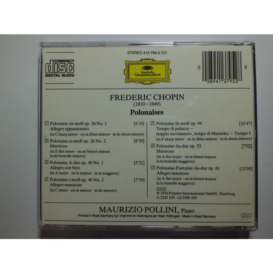 Chopin / Polonaises / Maurizio Pollini // CD｜good-music-garden｜02